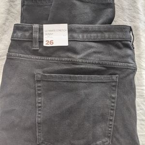 Distressed Black Skinny Jeans